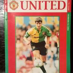 1993. Manchester United. Christmas. 1993. Booklet.