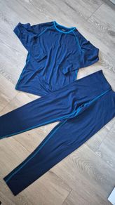 Ski Base Layer Top and Bottoms Set