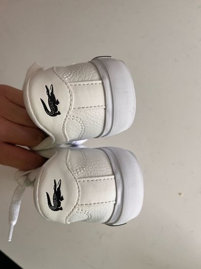 White Lacoste Runners