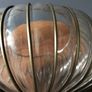 BNIB - Abigail Ahern Metal and Glass Vase / Bowl Image 5
