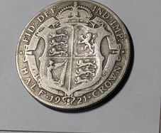 1921 Silver Halfcrown