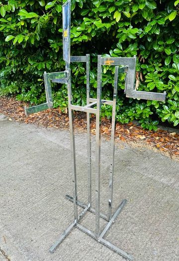 Shop Clothes Rail - Workwear - Chrome Strong Frame