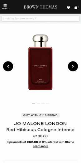 JO MALONE Red Hibiscus 100ml niche parfum