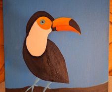 painting of toucan