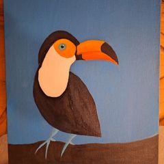 painting of toucan