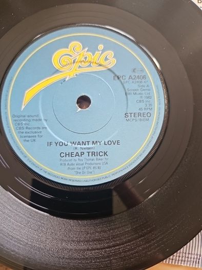 Cheap Trick 7" - If You Want My Love
