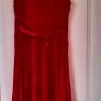 Red Chiffon  Dress Image 2