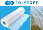 POLYTUNNEL Clear Polythene Sheeting Uv-10 Greenhouse Foil 10 Meters Wide 12 Meters Long