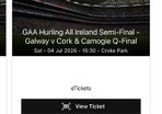3x Cork v Galway face value. lower hogan. hurling semi final tickets.