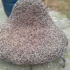 Wicker garden seat for sale