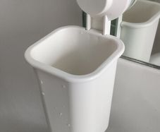 toothbrush and soap holder