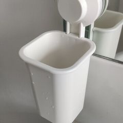 toothbrush and soap holder