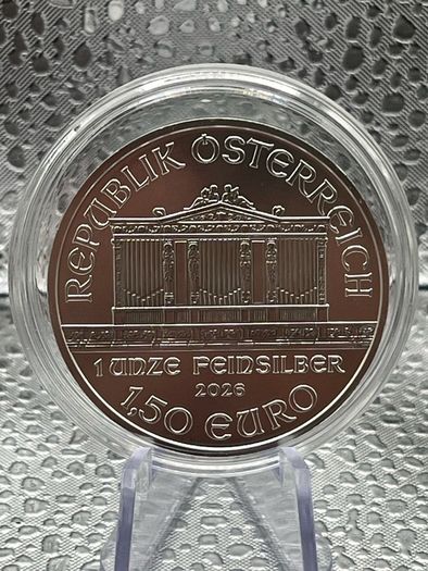 1oz Fine 999 Silver Bullion Philharmonic 2026.
