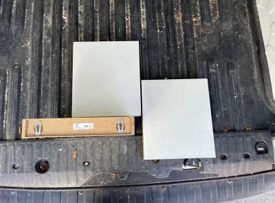 IKEA floating shelves