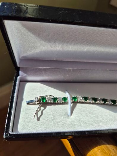 Silver Crystal Bracelet