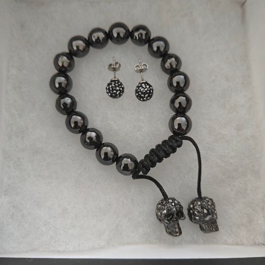 Skull jewelry set