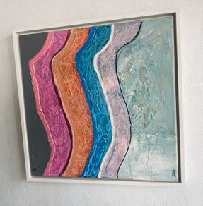 New Original Figurative Painting Irish Art Gift framed painting
