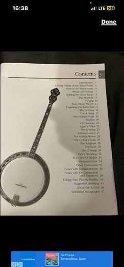 Irish tenor banjo Guitar book music sheet