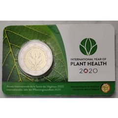 Belgium 2 Euro Base Metals Brilliant Uncirculated Coin 2020 - International Year of Plant Health - 2 Euro Commemorative Coin