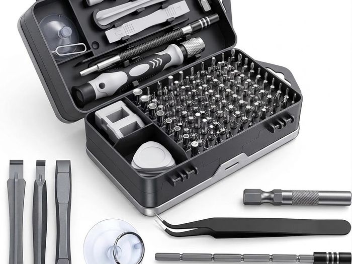 Precision Screwdriver Set & Electronics Repair Tool Kit (115-in-1)