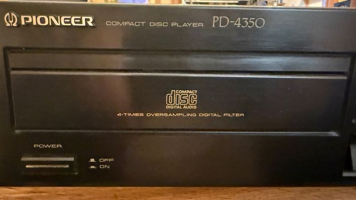 Pioneer PD 4350 with remote (repair or parts)