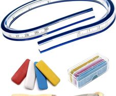 Brand New Curve Ruler Flexible Plastic Sewing Measuring Tool for Office,