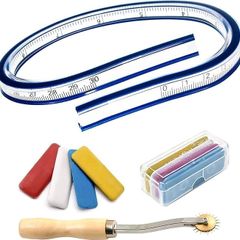 Brand New Curve Ruler Flexible Plastic Sewing Measuring Tool for Office,