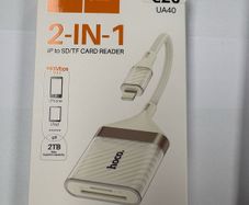 iPhone to sd/tf card reader