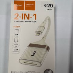 iPhone to sd/tf card reader