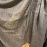Yaya Women midnight blue cotton linen scarf - new Image 3