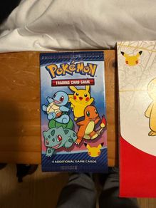 2021 25th anniversary mc Donald's Pokemon cards pack