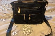 Crossbody black bag