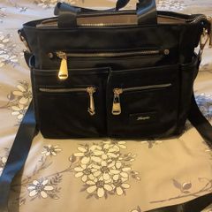 Crossbody black bag