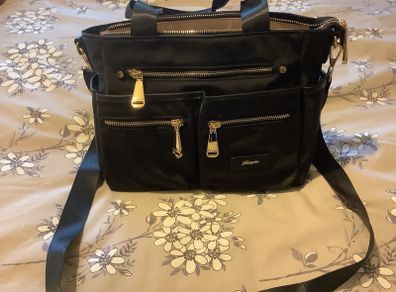 Crossbody black bag