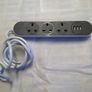 13A Anti-Static Power Extension Socket (3 x 13Amp sockets) with USB Power Port (3 x USB ports)..Postage Included Image 5