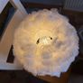 rose feather lamp Image 4
