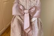 Pink &amp; Cream Lace Monsoon Dress