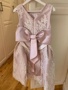 Pink & Cream Lace Monsoon Dress