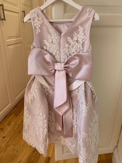 Pink & Cream Lace Monsoon Dress