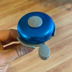 Blue Metallic Bike Bell - Brand New