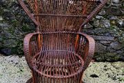 Mid-century italian bamboo &amp; rattan Biancamano lounge chair by Lio Carminati &amp; Gio Ponti