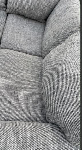 Grey corner L shaped sofa