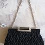 Navy Blue Party Debs Prom Wedding Evening Clutch Purse Bag Handbag Image 2