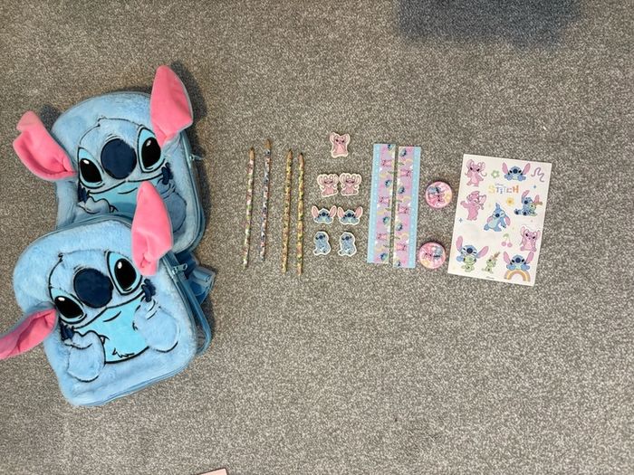 kids bags x 2. Disney lilo and stitch mini back packs