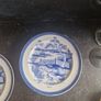 5 Antique blue and white plates Image 2
