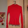 Red Turtleneck Shein Image 2