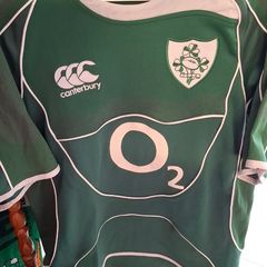 Vintage Ireland 2007 Canterbury Rugby Union Jersey (Youths 12 Years) FREE POST