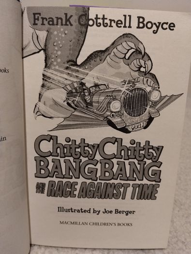Chitty Chitty Bang Bang The Race Against Time HARDBACK BOOK