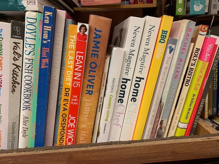 Large selection of COOK BOOKS view and select throughout all the photos