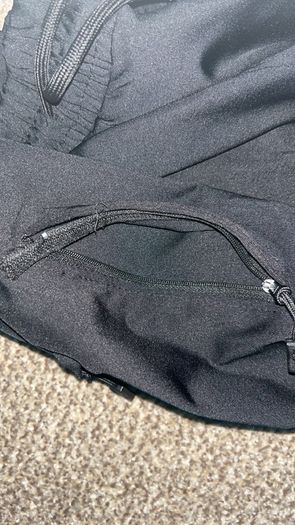 Air Jordan AJ Brooklyn Fleece Shorts Small Refecltive Black